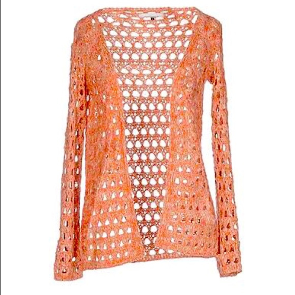 ONLY open front lace sweater